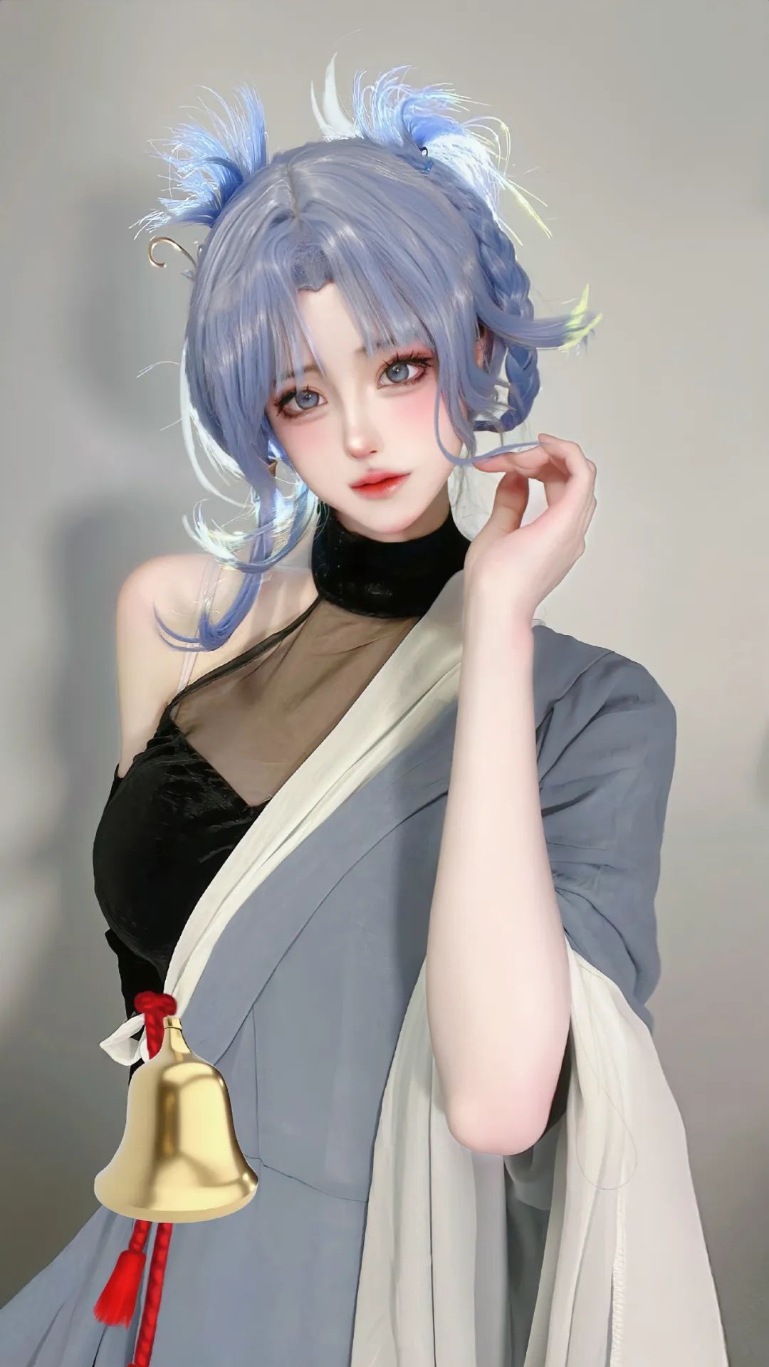 ​原神cos：萍姥姥年轻时太漂亮了！夜兰真是好身材！小姨申鹤竟变幼了！八重神子的坏笑让人心动！