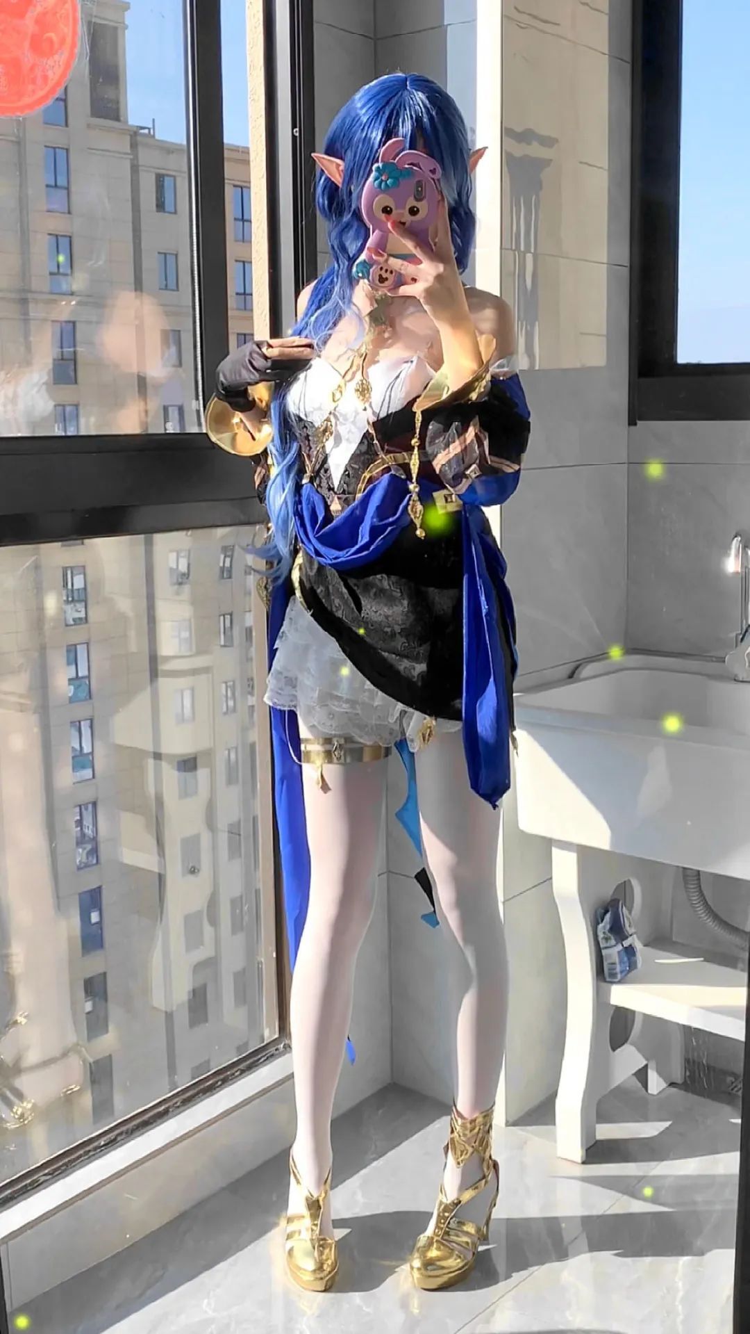 原神cos：申鹤女仆让人心动！白丝婚纱刻晴！兔女郎甘雨谁能不爱？制服OL雷神太顶级了！