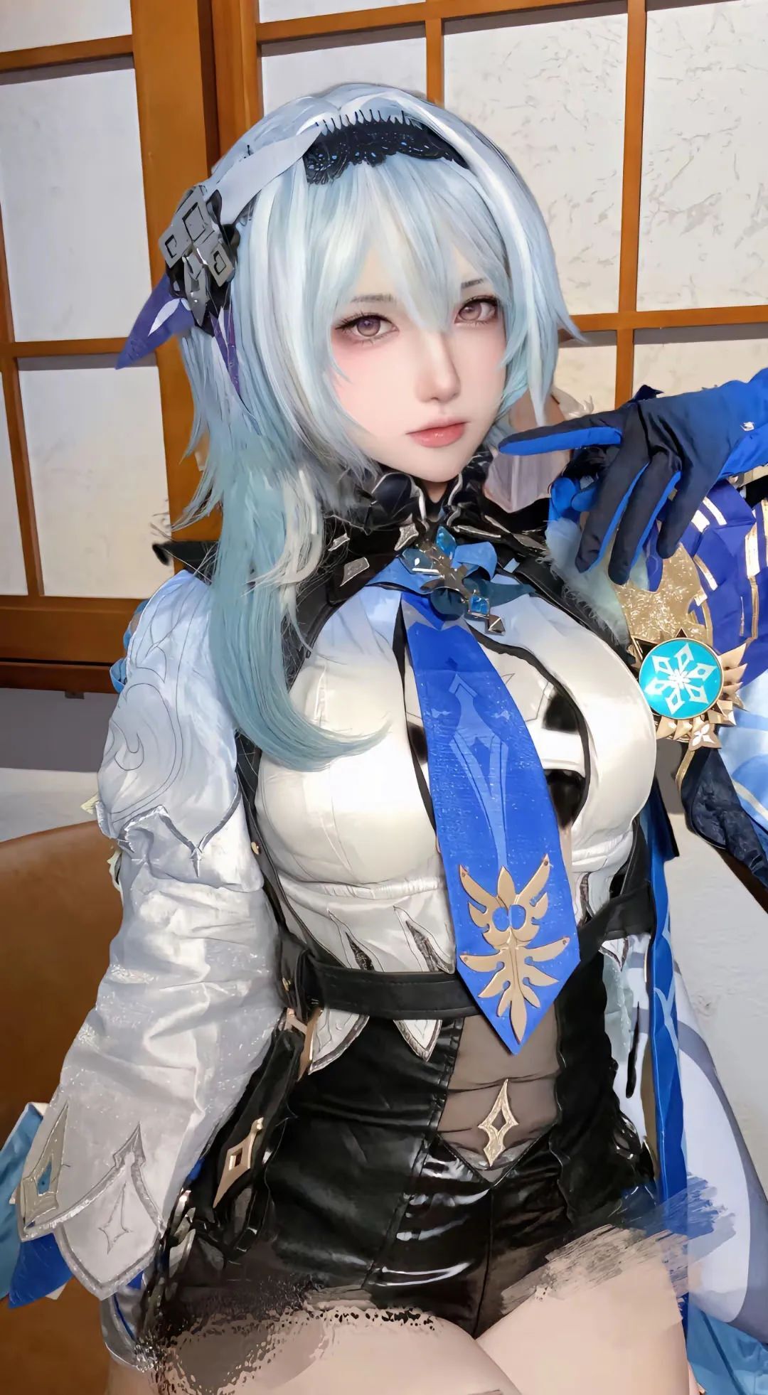 原神cos：芙芙新服装太可爱了！爆衣形态的雷神谁见过？白丝婚纱神子，满足了玩家的所有愿望！