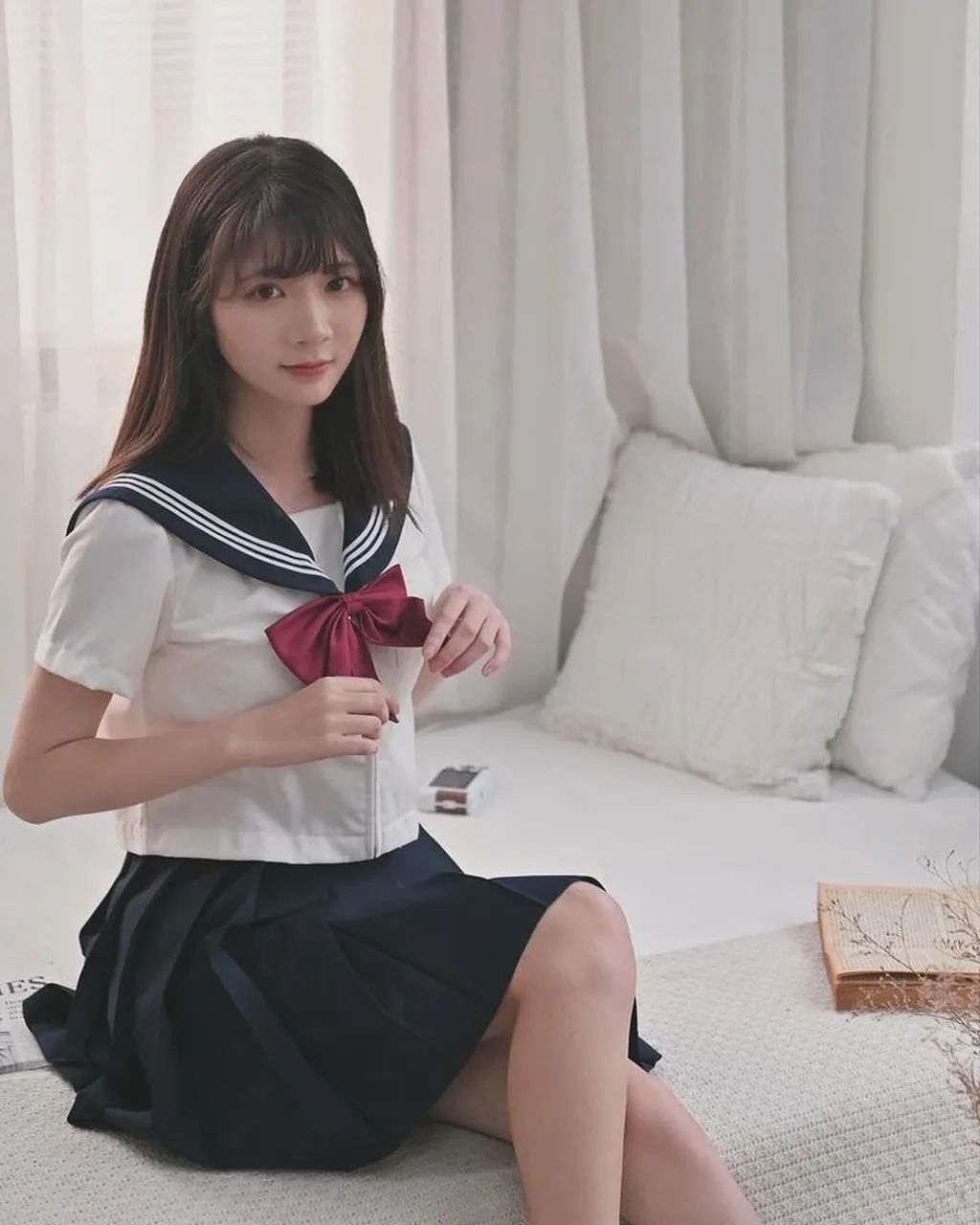 清纯JK短裙少女写真