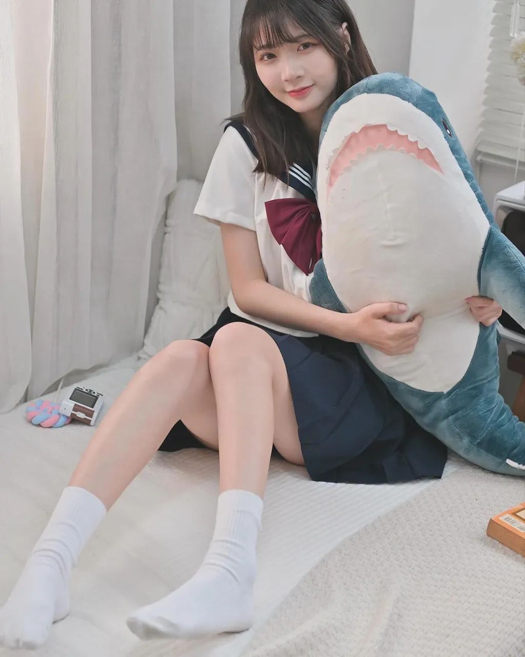 清纯JK短裙少女写真