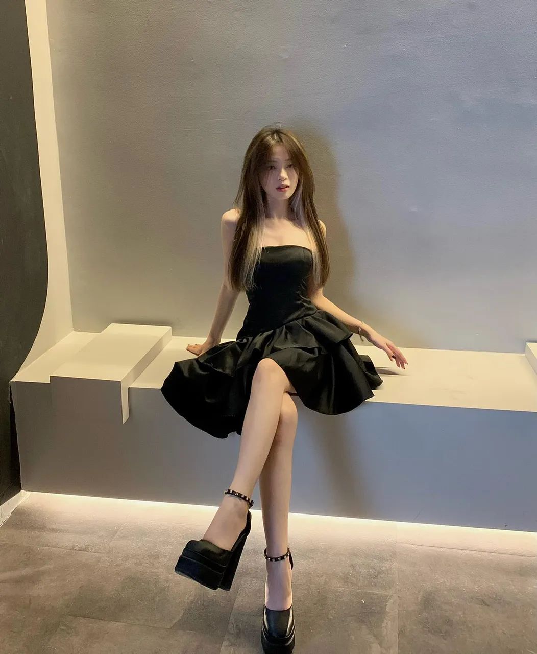 大长腿美女