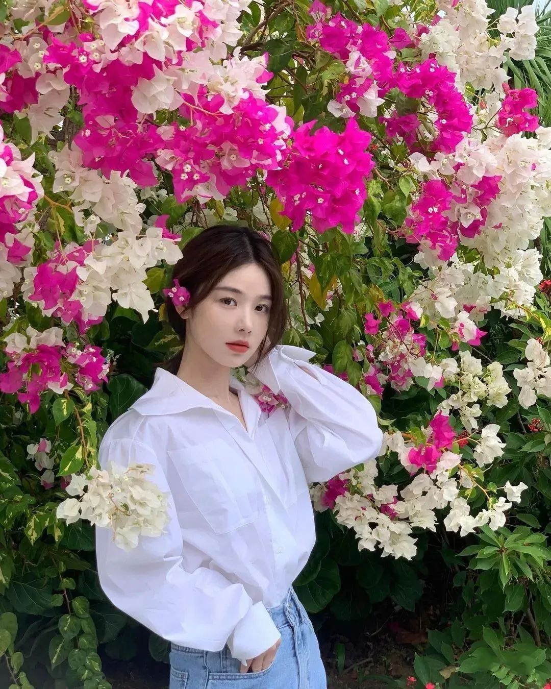 【美女壁纸】如如，甜度超标的“韩系”网红美女！
