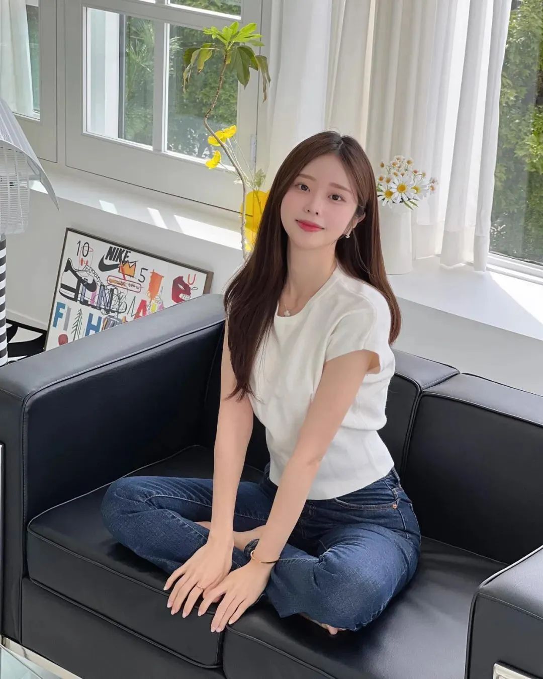 韩国网红美女oe_day，清新可人的治愈系女神