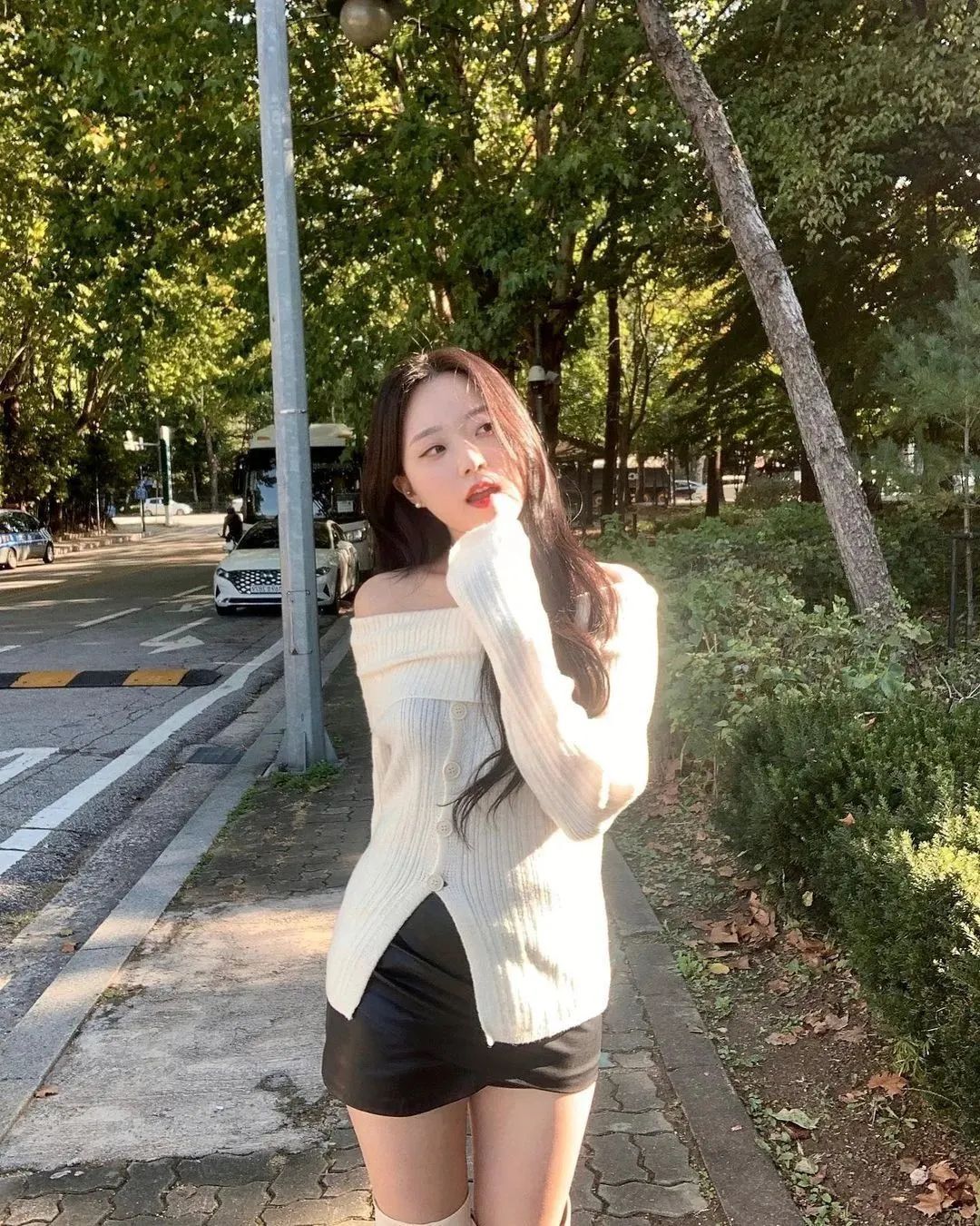 韩国网红DAIN，气质清新脱俗的甜美女神