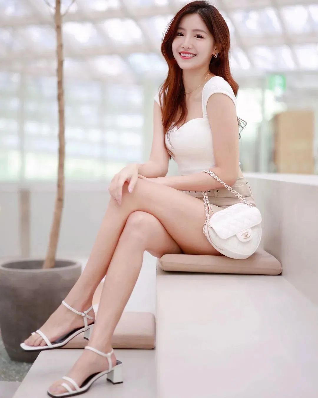 李恩菲，甜美可爱的“啦啦队女神”