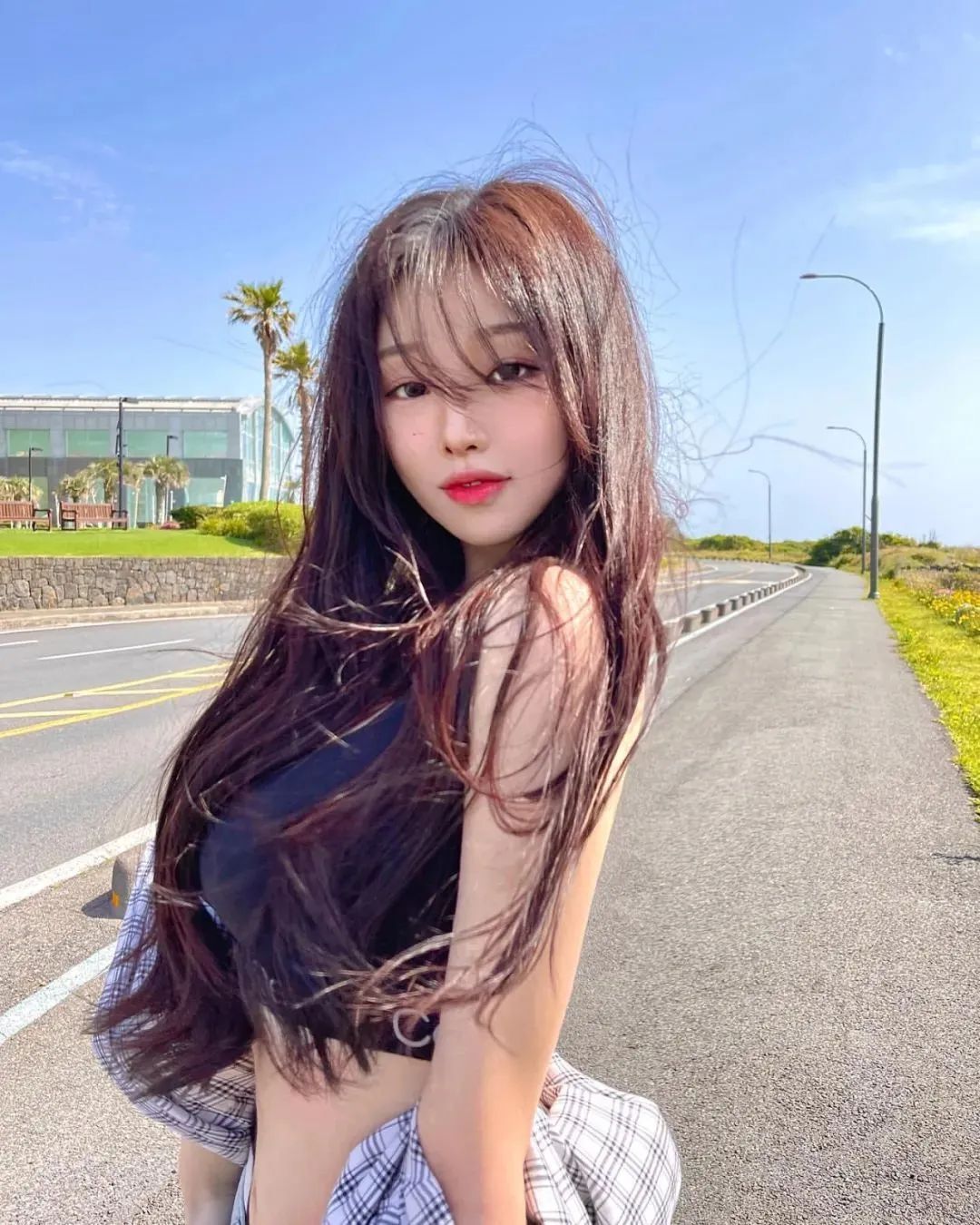 韩国美女主播kyung，甜美可爱的“清新系”女神