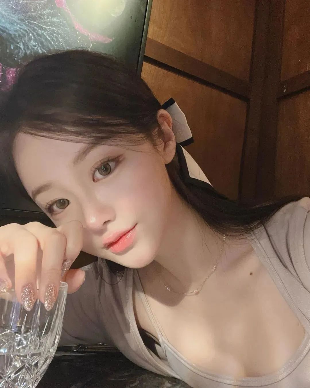 韩国网红uzaa，宛如人间“芭比娃娃”的气质女神