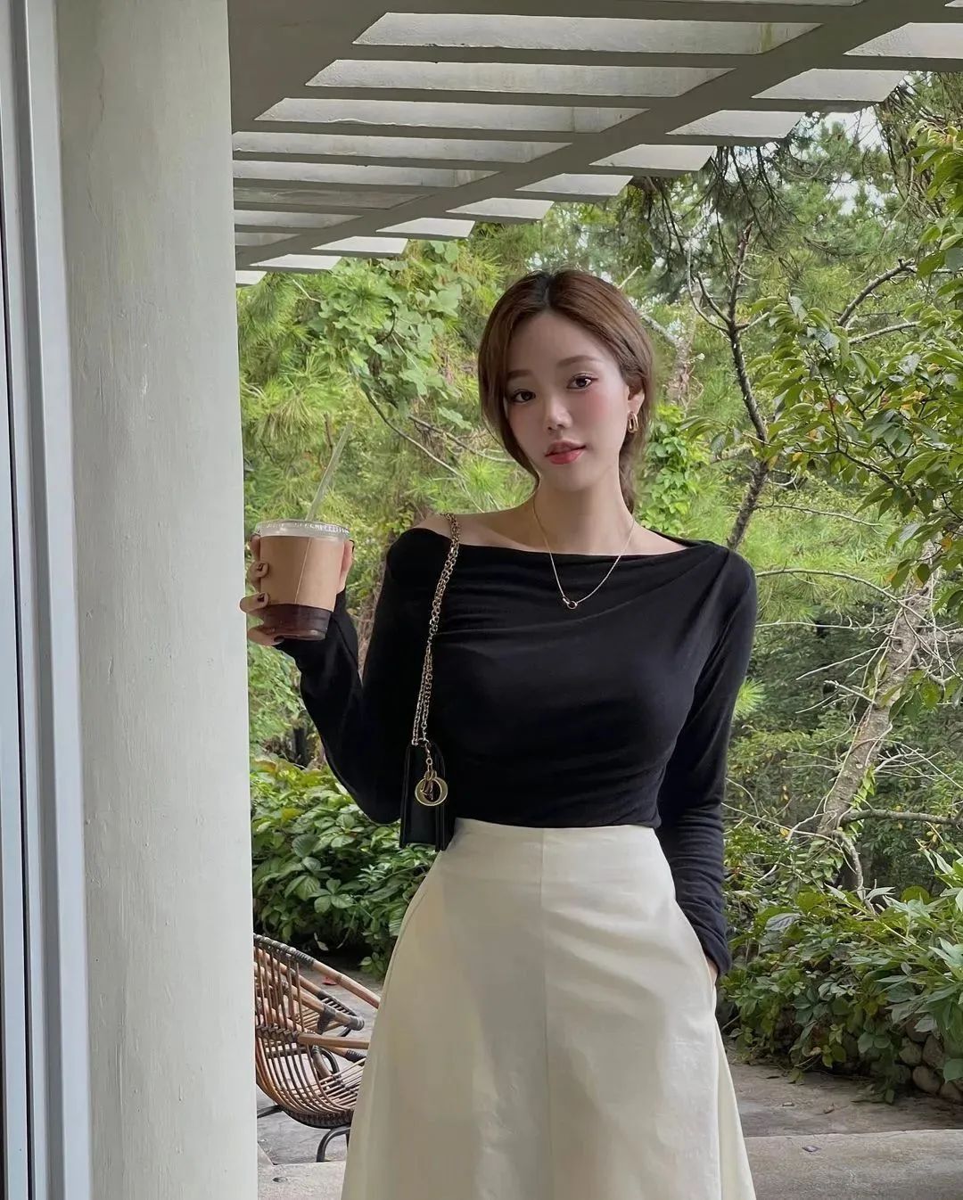 韩国网红yenoj，清纯靓丽的美女留学生