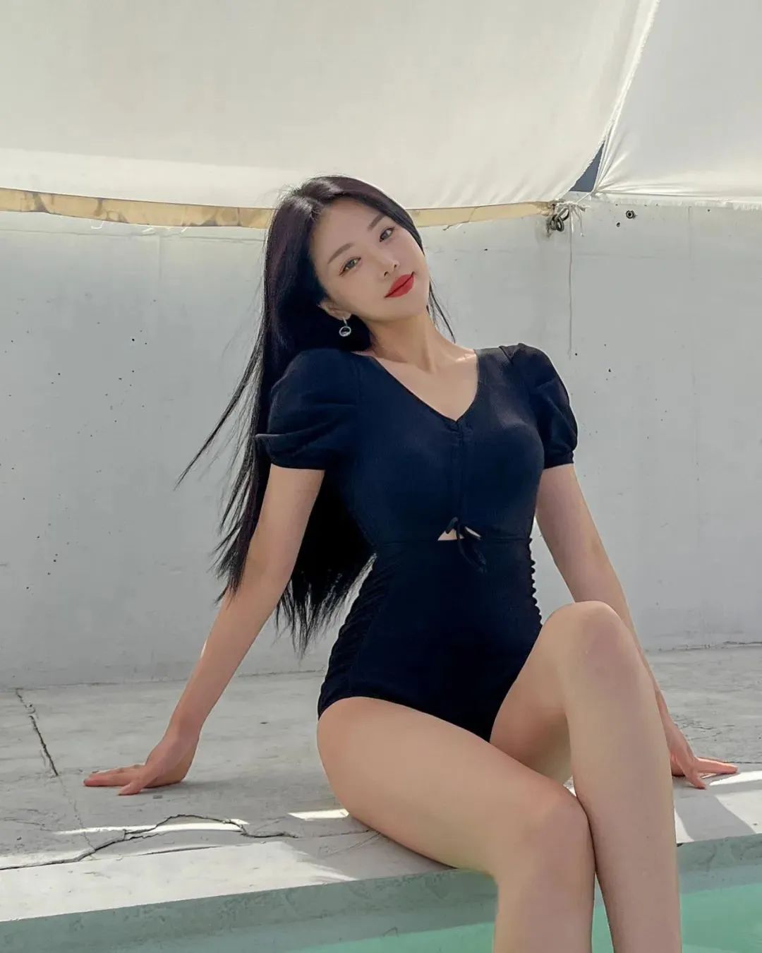 韩国网红sys_0228，神似秦岚的健身女神