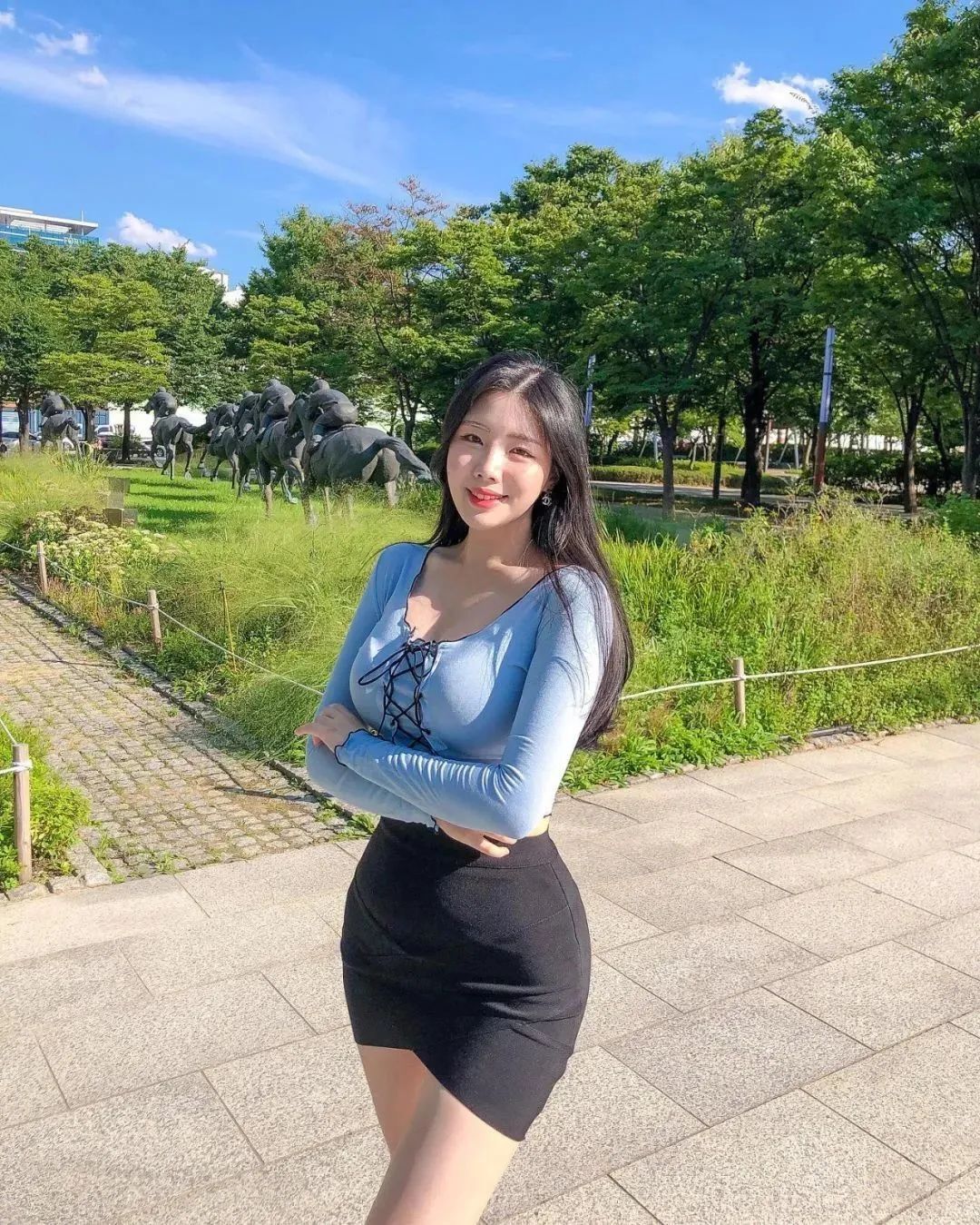 韩国网红yeb00，清纯可爱的性感辣妹