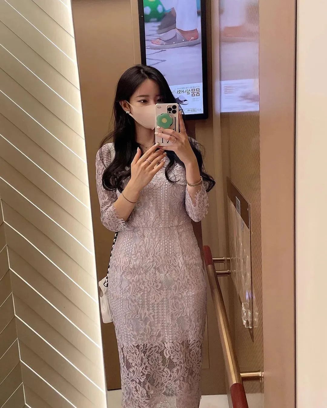 韩国网红lecomme，甜美性感的美妆博主