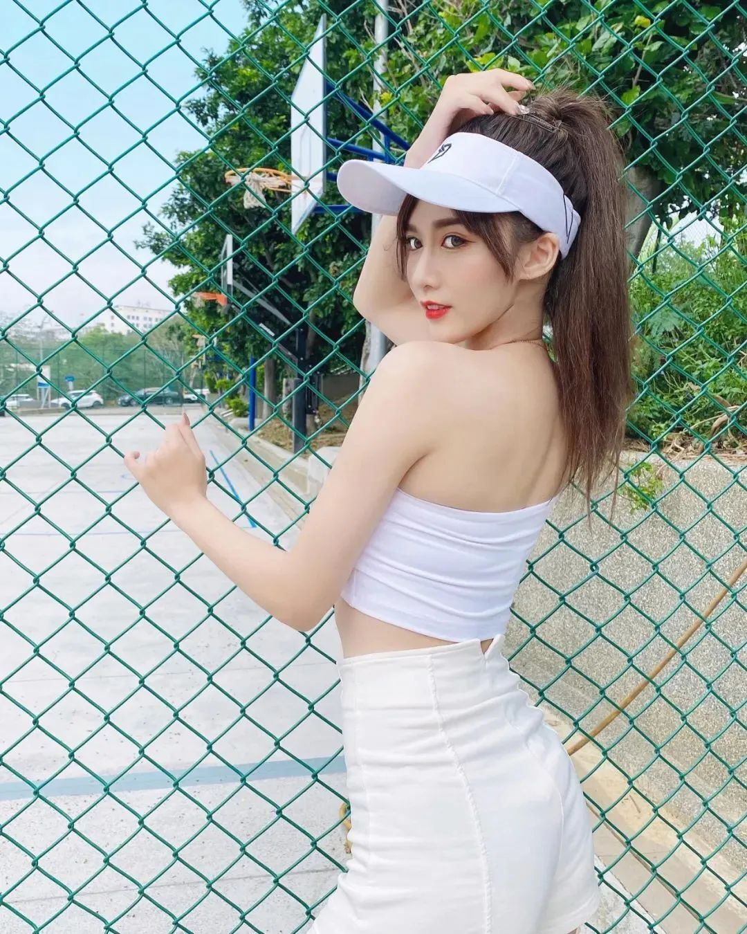 台湾网红王俪洁，甜美迷人的啦啦队女神
