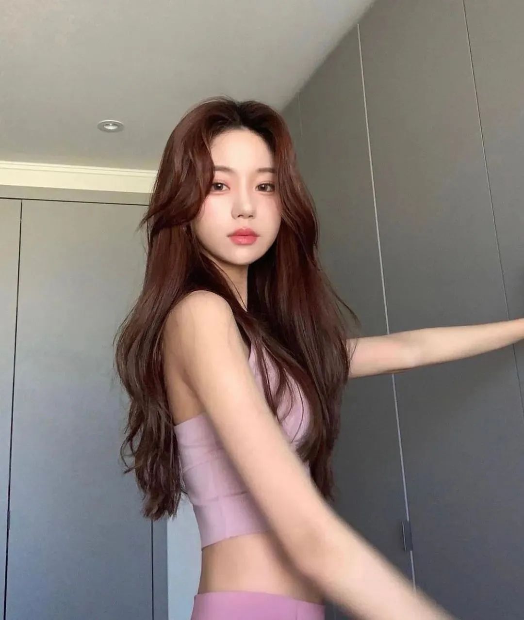 韩国网红chaevely，可爱又性感的甜美系女神
