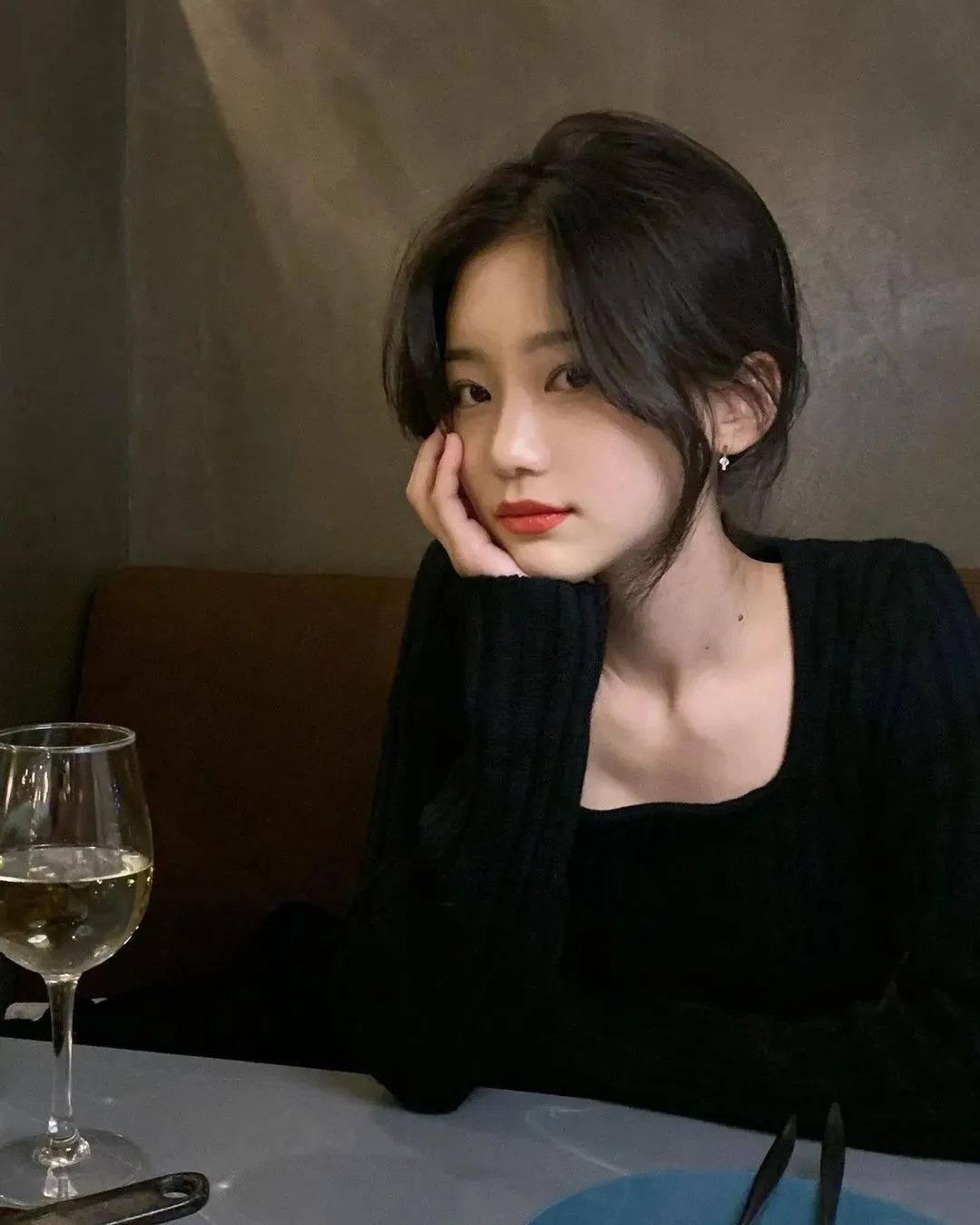 韩国网红imjoo，甜美迷人的气质女神