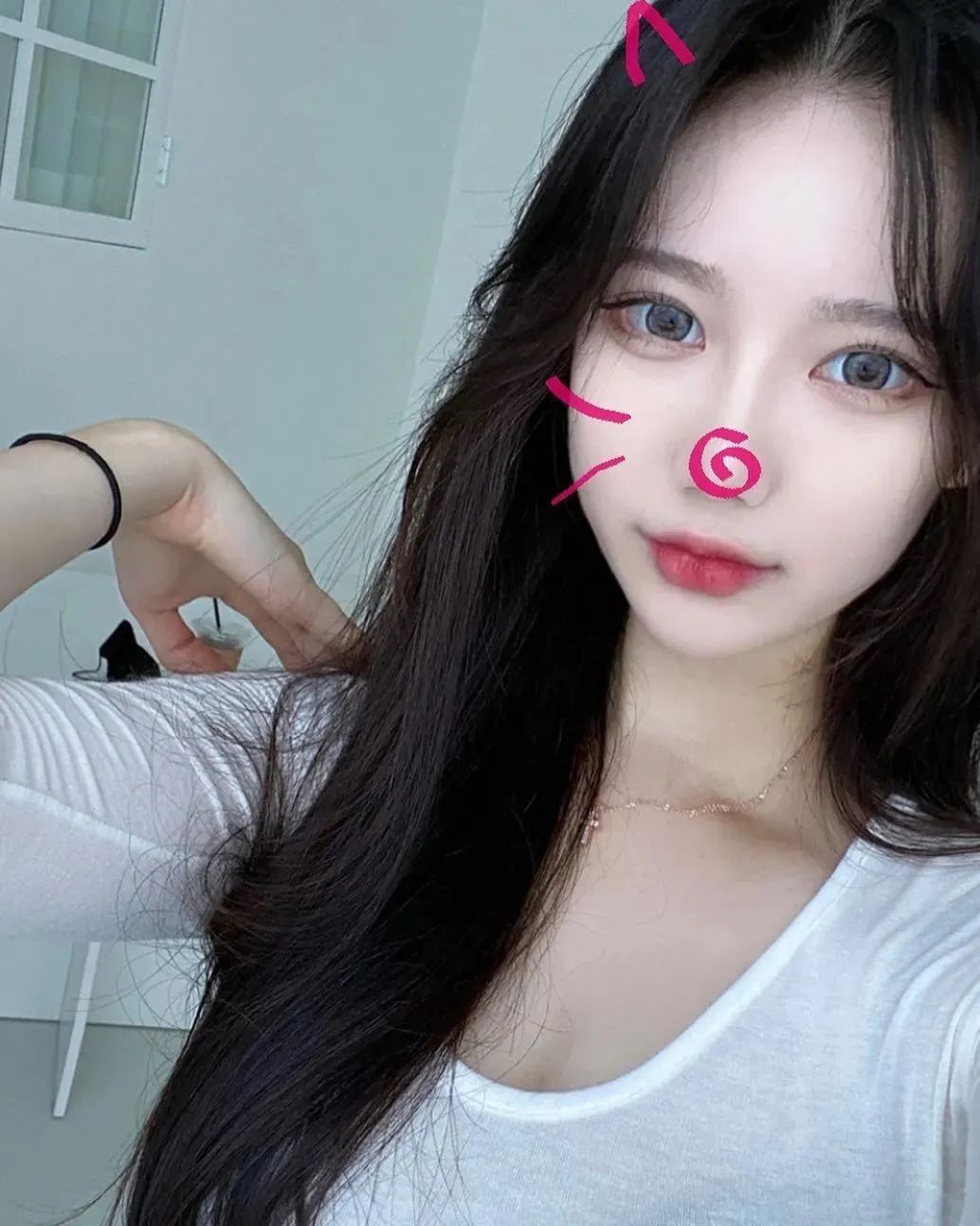 韩国网红uua,甜美又性感的气质女神