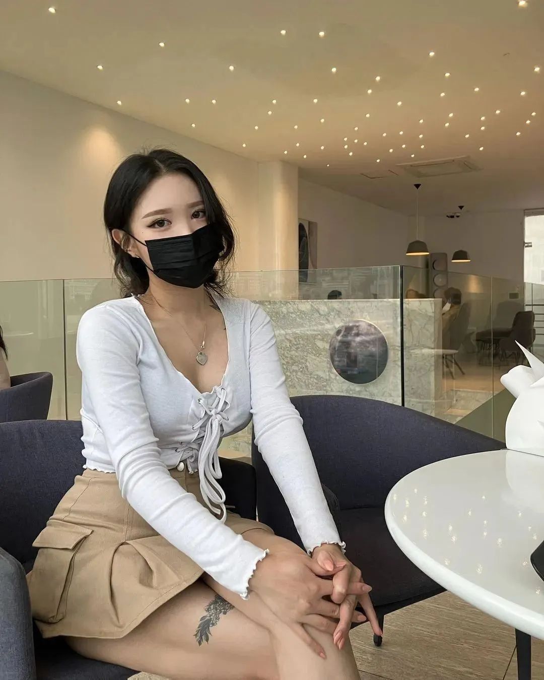 韩国网红siaa，甜美又性感的气质女神