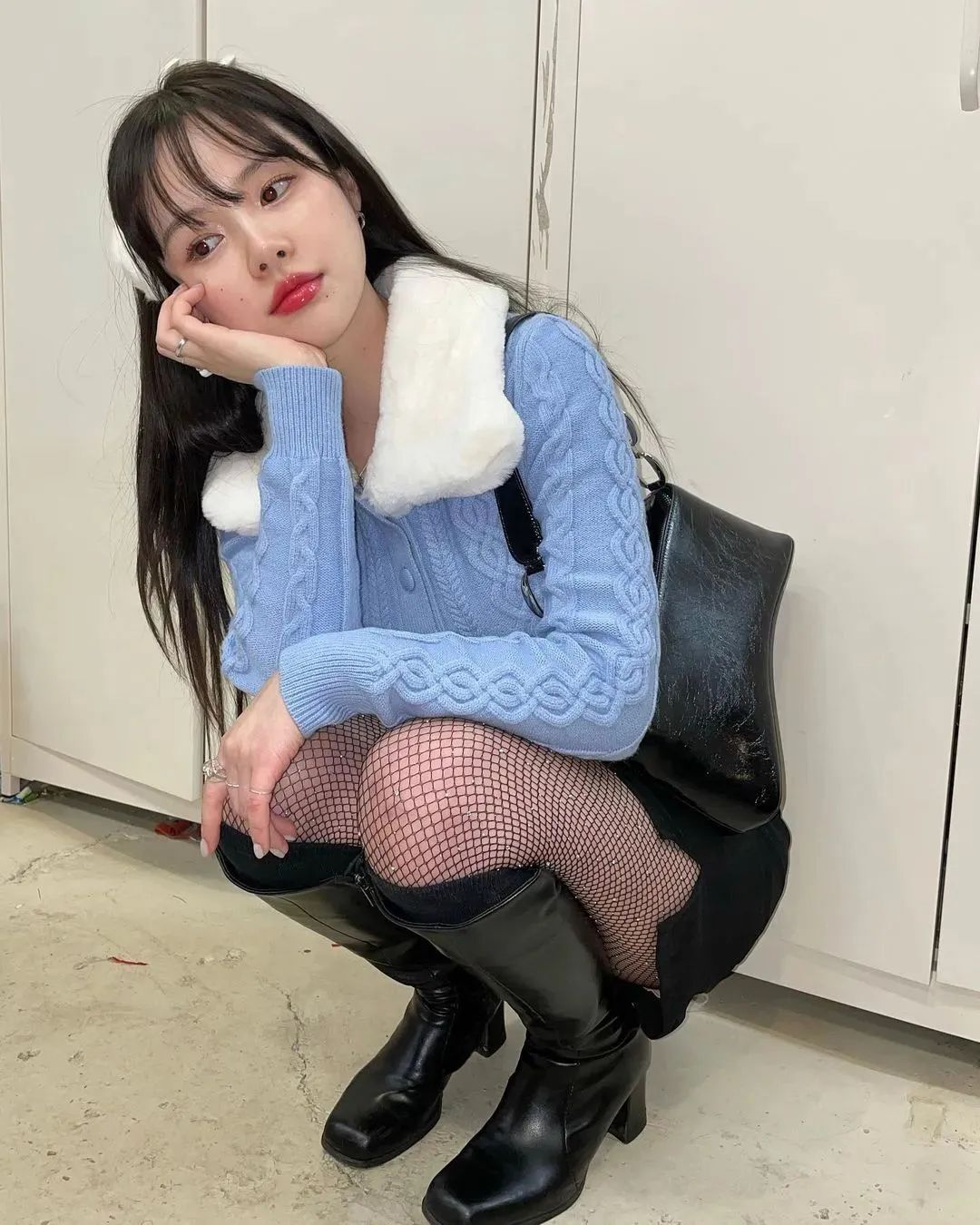 韩国网红金正炫，火辣性感的甜美系女神