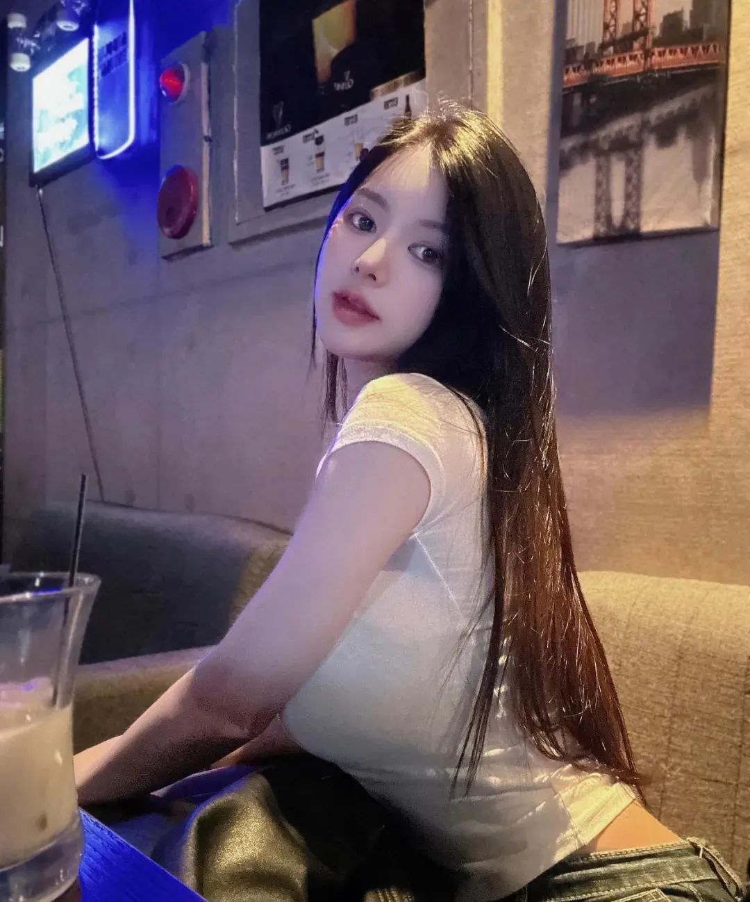韩国网红主播Pu，神似宋慧乔的颜值系女神
