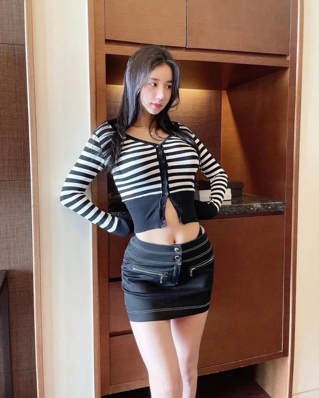 神似韩国女明星林允儿的网红美女Miu,被网友称其为顶级天花板的韩国DJ女神