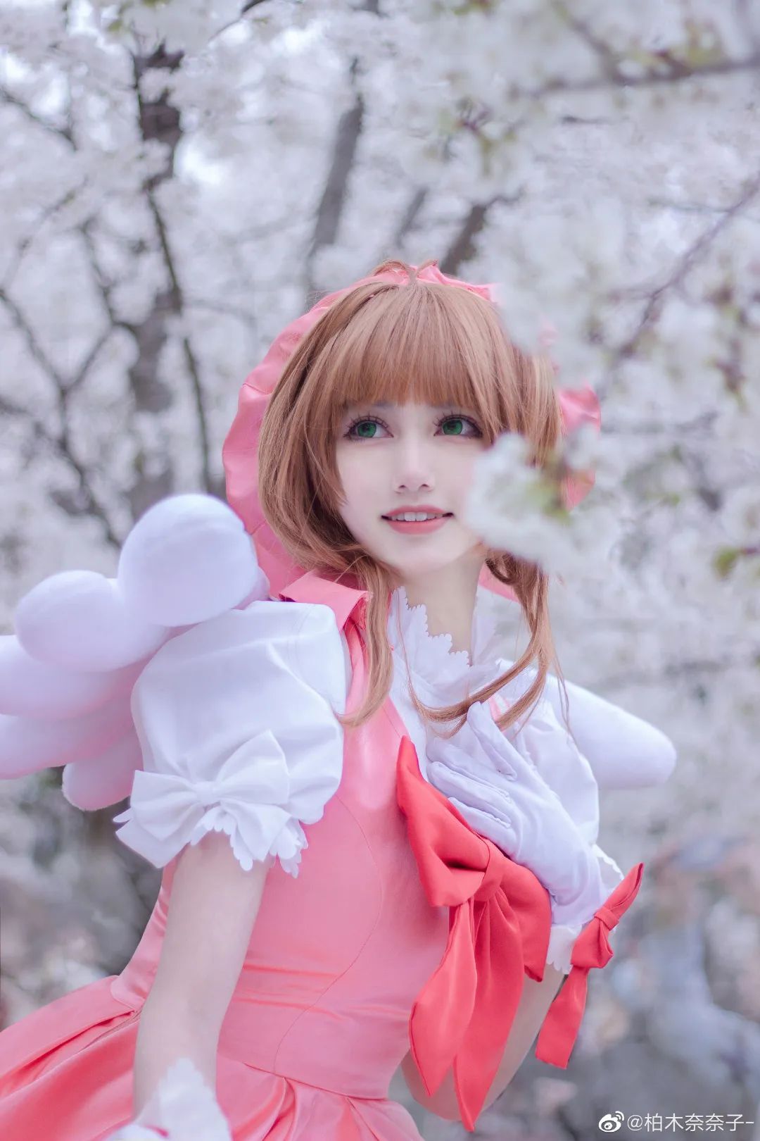 cosplay：【魔卡少女樱】木之本樱