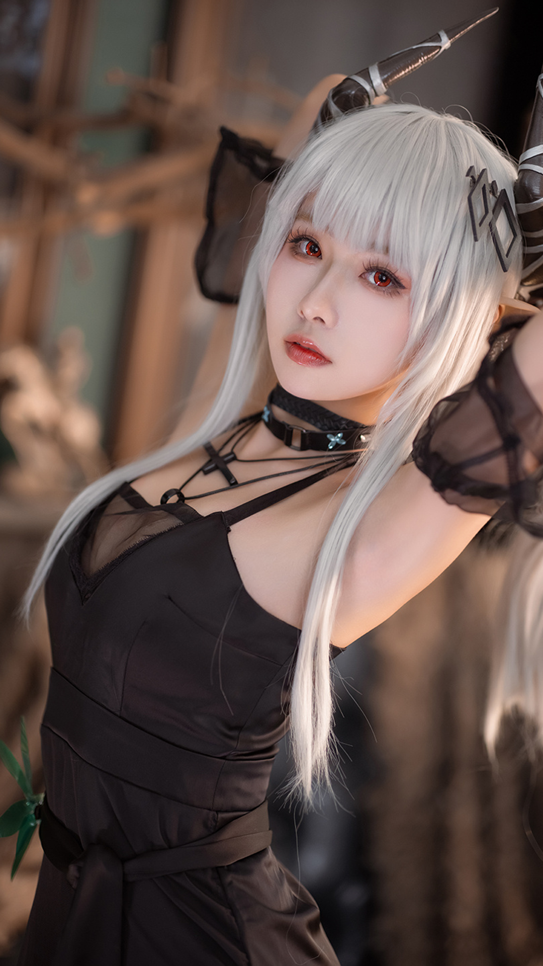 cosplay：【明日方舟】黑曜石-泥岩
