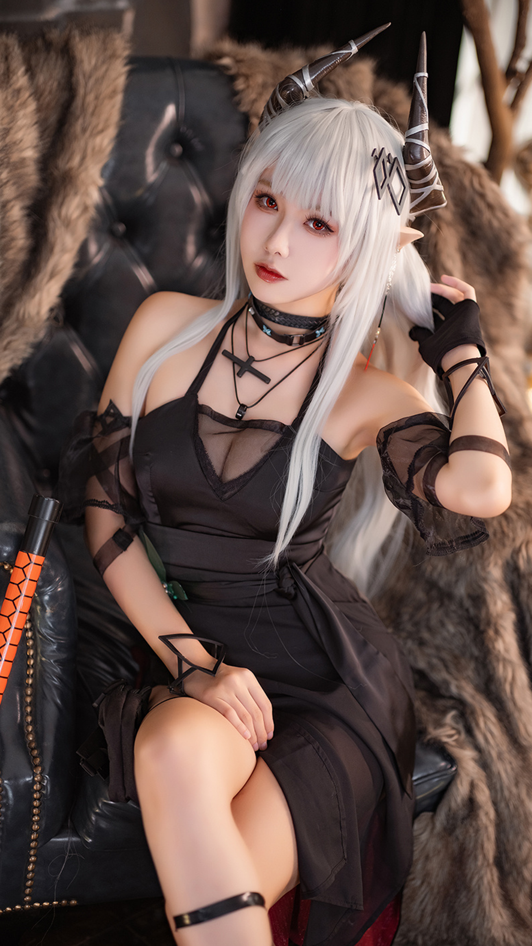 cosplay：【明日方舟】黑曜石-泥岩