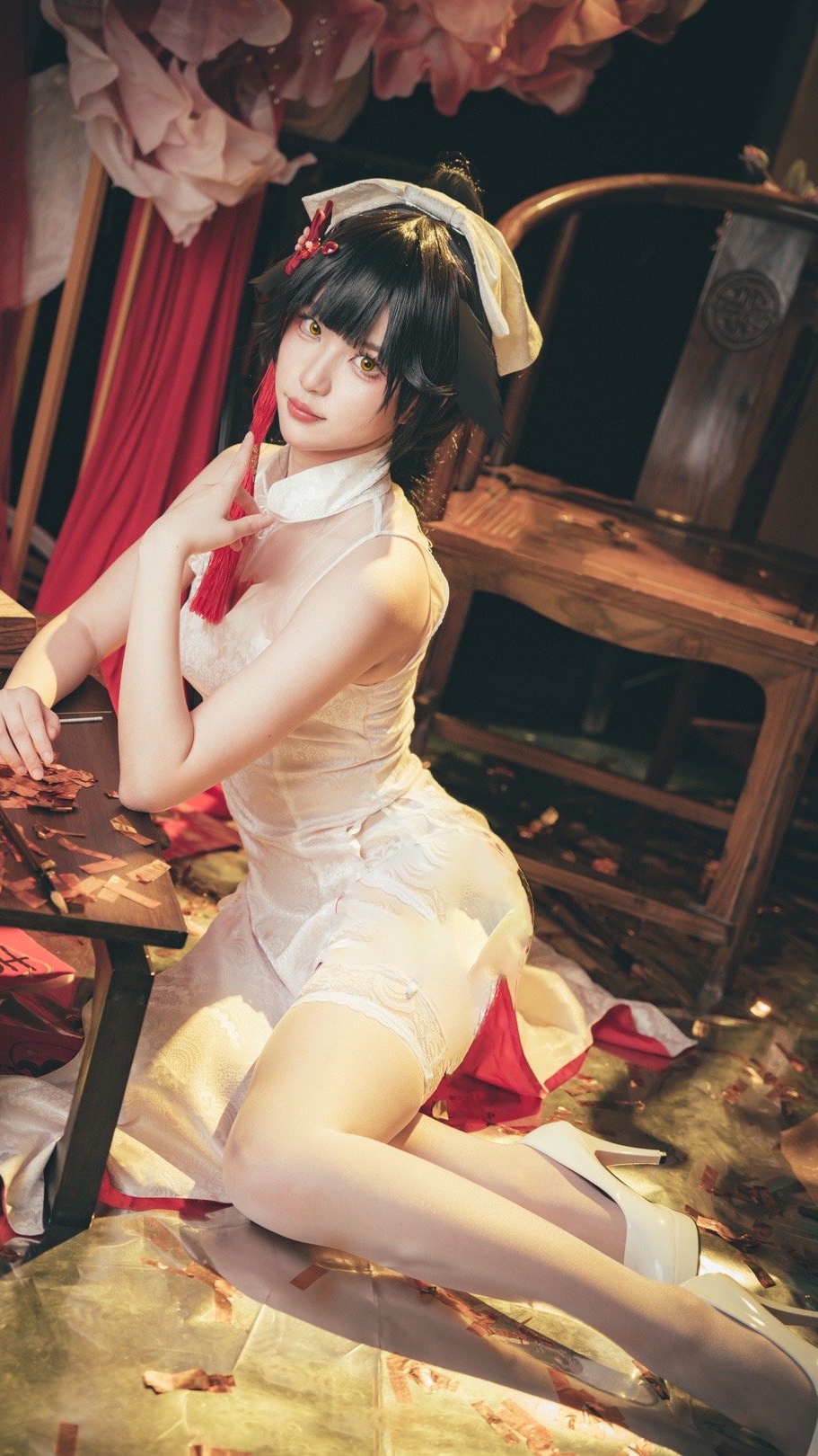 cosplay：【碧蓝航线】高雄·春之意