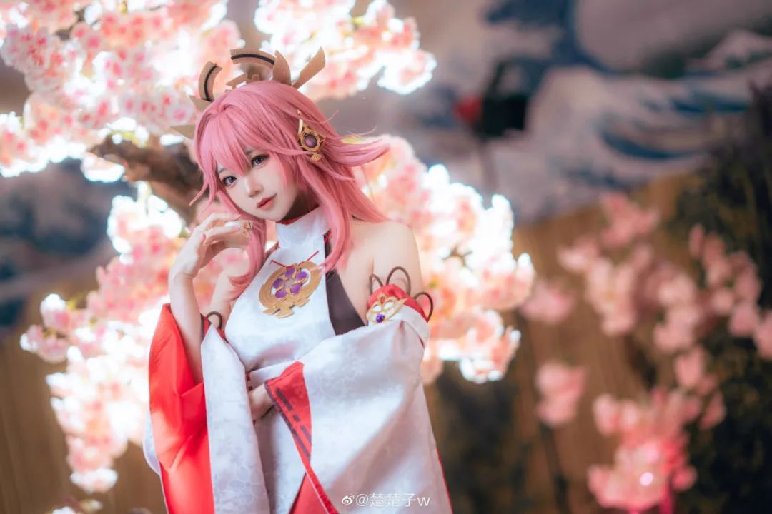 cosplay：【原神】八重神子