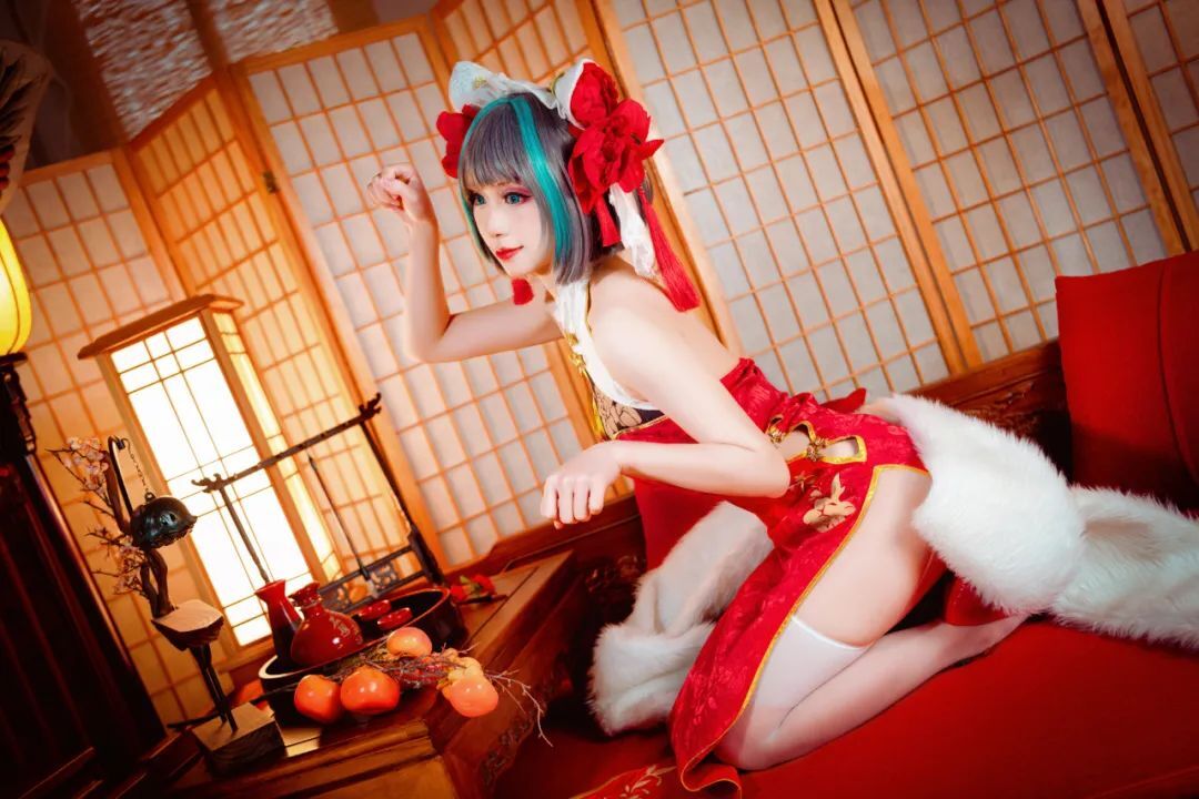 cosplay：【碧蓝航线】柴郡