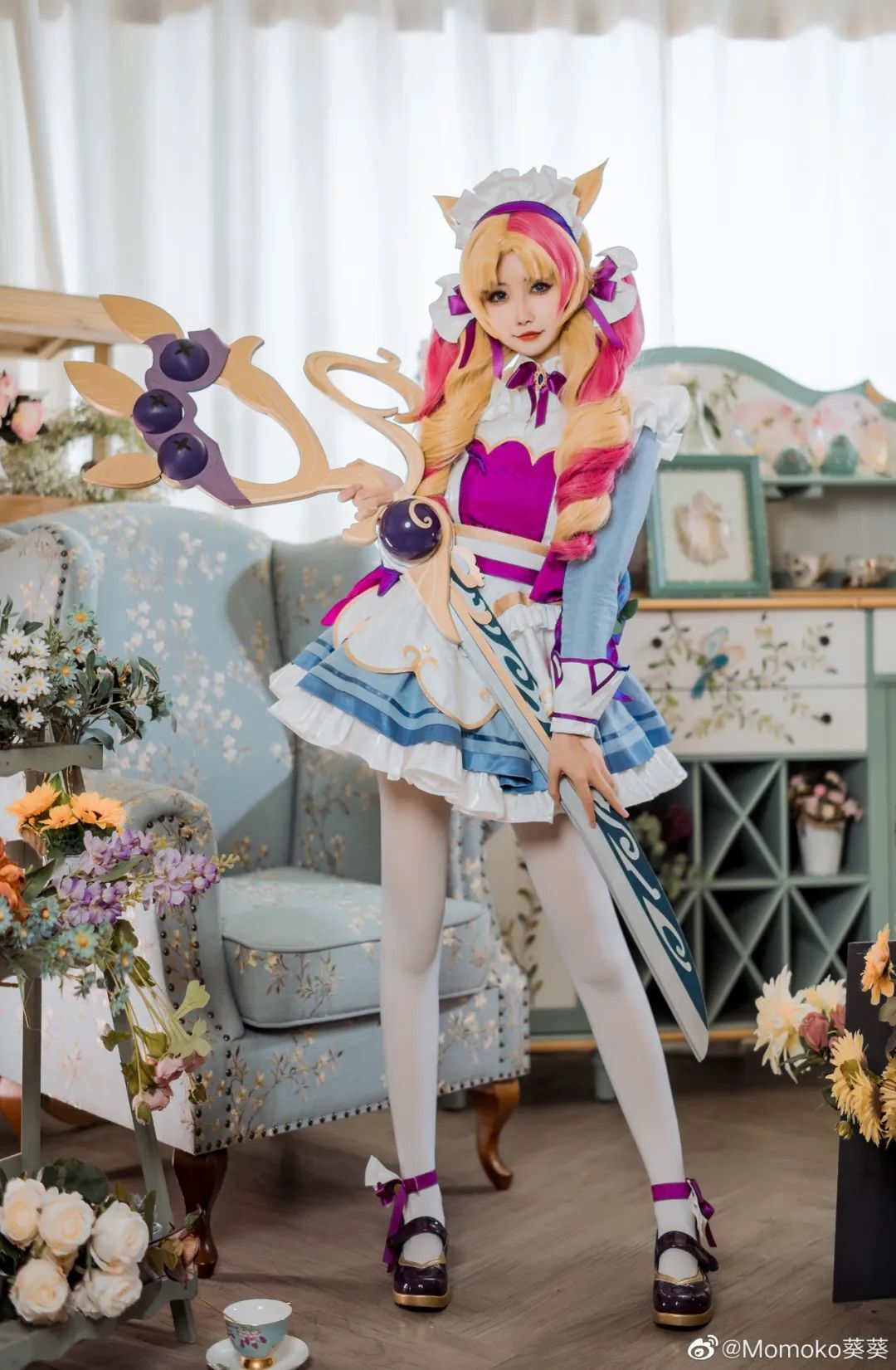 cosplay：英雄联盟  格温