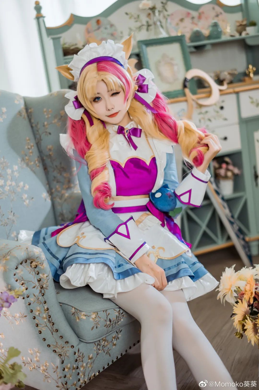 cosplay：英雄联盟  格温