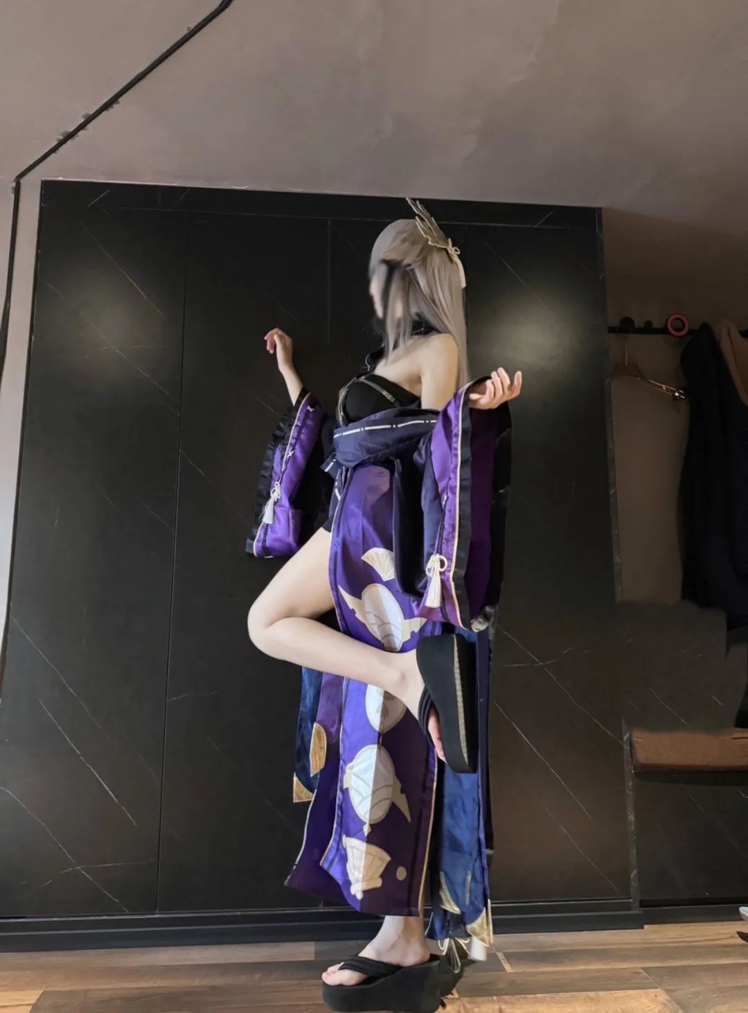 原神cos：白丝+花嫁，八重神子太御了！女仆刻晴，制服甘雨，旗袍申鹤绝美！