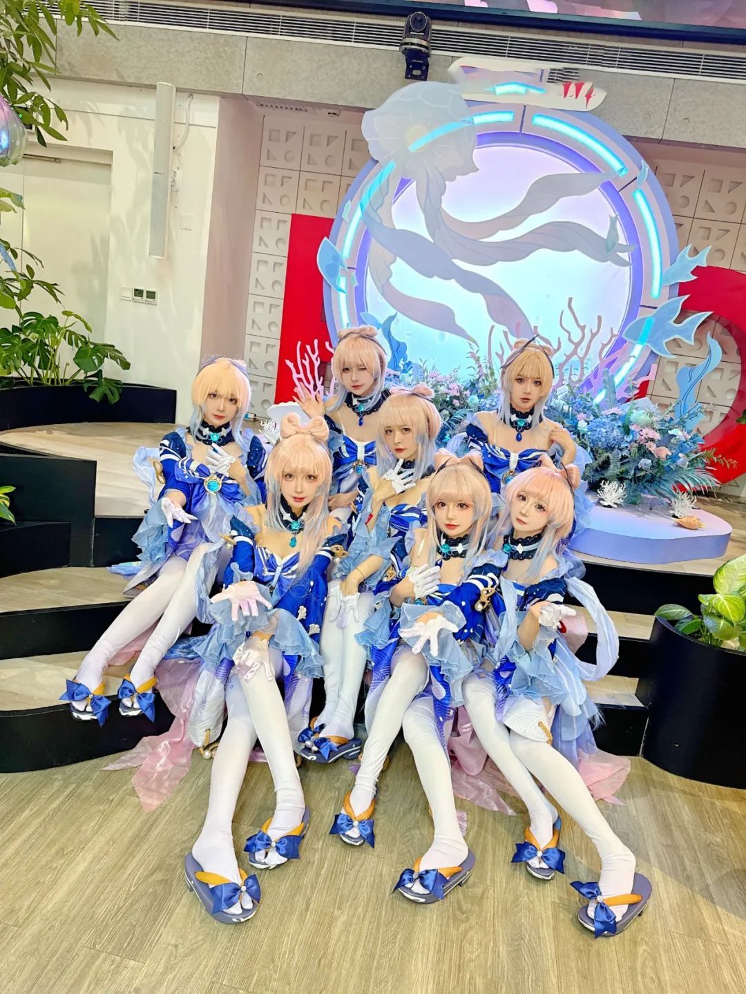 原神cos：柯莱新服装！芙芙现身街头卖艺！7只心海同框！睡衣甘雨太可爱啦！
