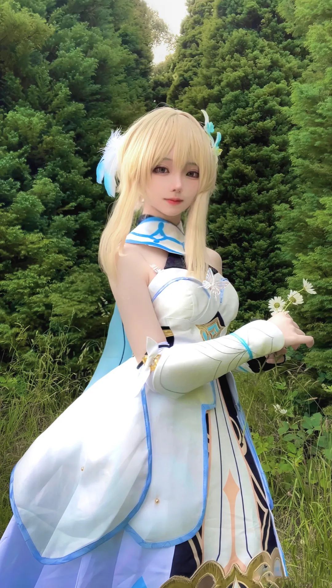 原神cos：JK绫华，白丝居家服甘雨太漂亮了！水手服胡桃俏皮十足！