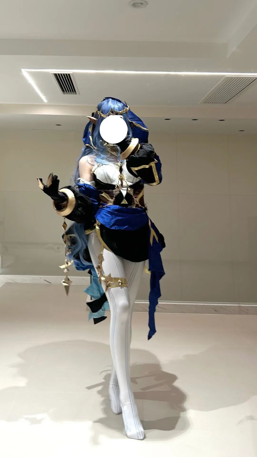 原神cos：JK绫华，白丝居家服甘雨太漂亮了！水手服胡桃俏皮十足！