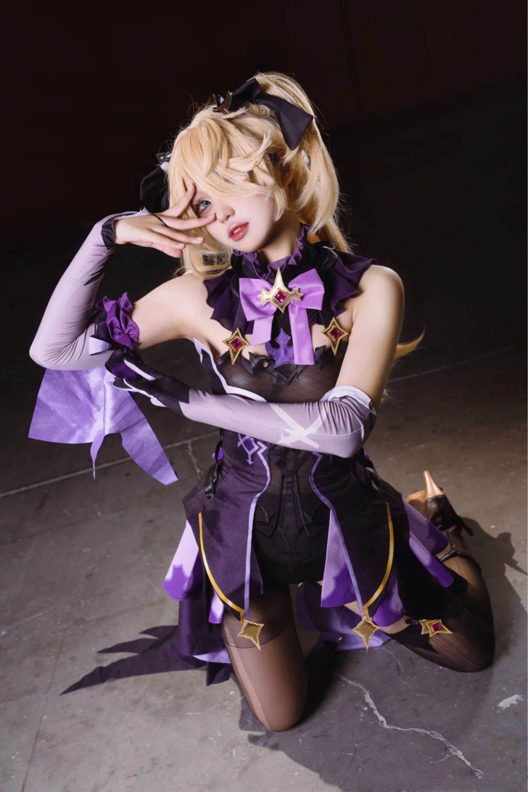 原神cos：黑丝+皮裤，制服刻晴太御了！影宝厨娘！女仆夜兰！制服雷神，JK水神萌翻！