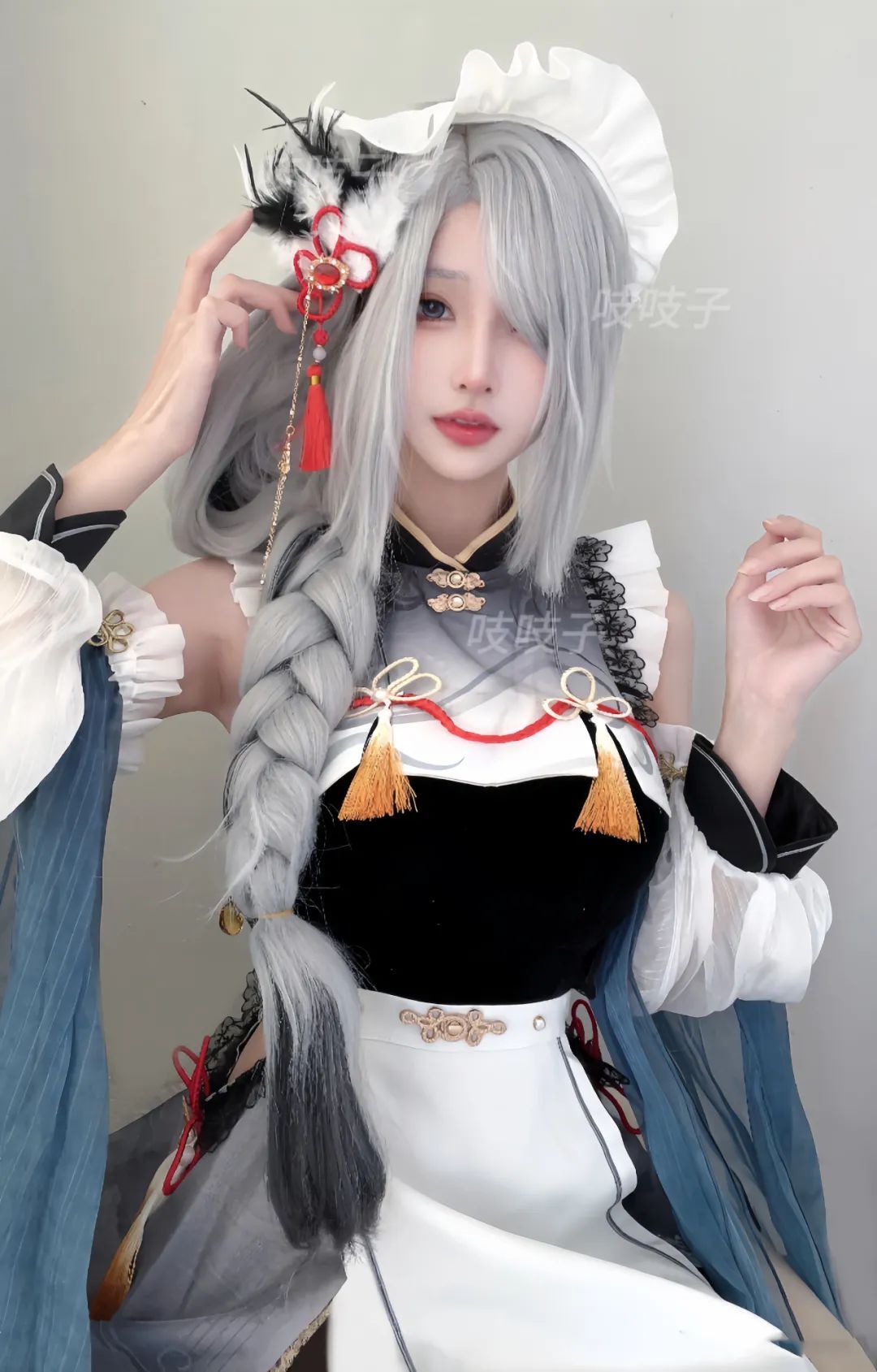 原神cos：兔女郎心海，女仆申鹤绫华，旗袍雷神谁见过？刻晴穿婚纱太美了！