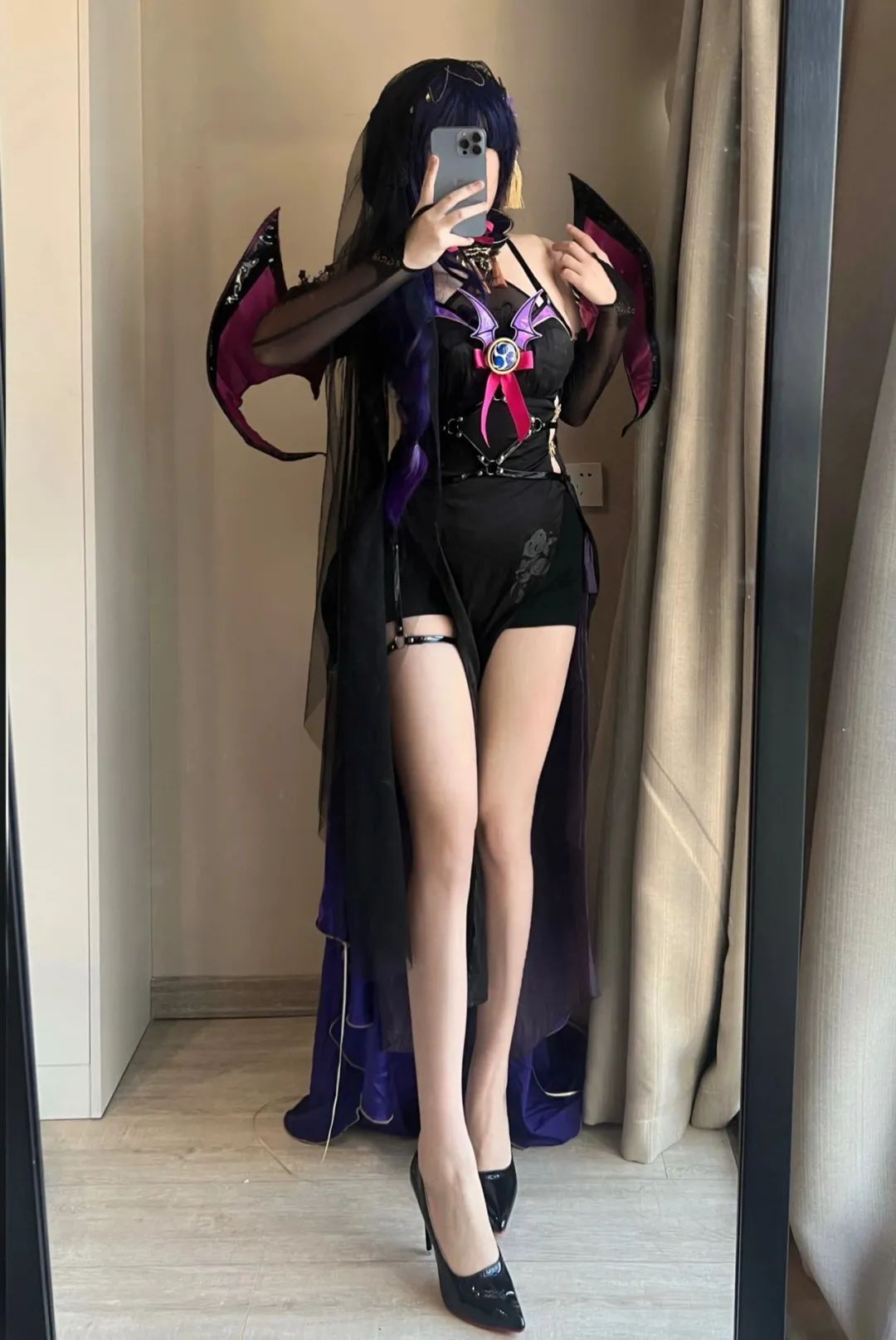 原神cos：女仆装胡桃太可爱了！雷神邪魅套装太顶了！女仆芙芙，裸足大草神让人狂喜！
