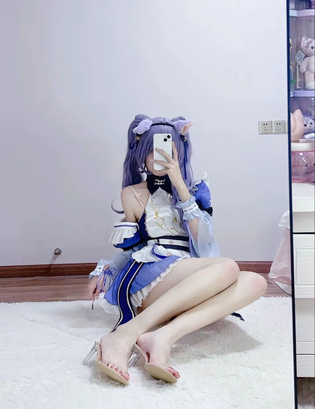 原神cos：泳装心海，赛车服申鹤，兔兔甘雨太可爱了！女仆刻晴和女仆甘雨，你们喜欢哪个做你老婆？