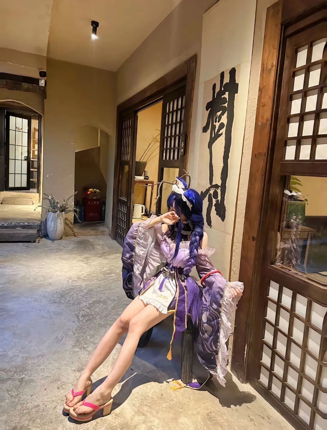 原神cos：黑丝制服雷神太顶了！兔女郎甘雨身材绝佳！黑丝旗袍申鹤，JK绫华我爱了！
