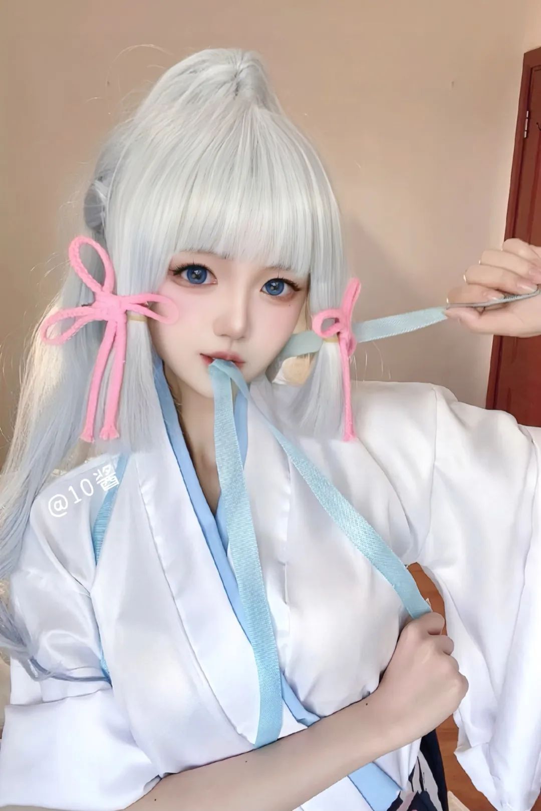 原神cos：白丝+婚纱，刻晴美爆了！JK绫华，女仆甘雨，御姐申鹤果然好看！
