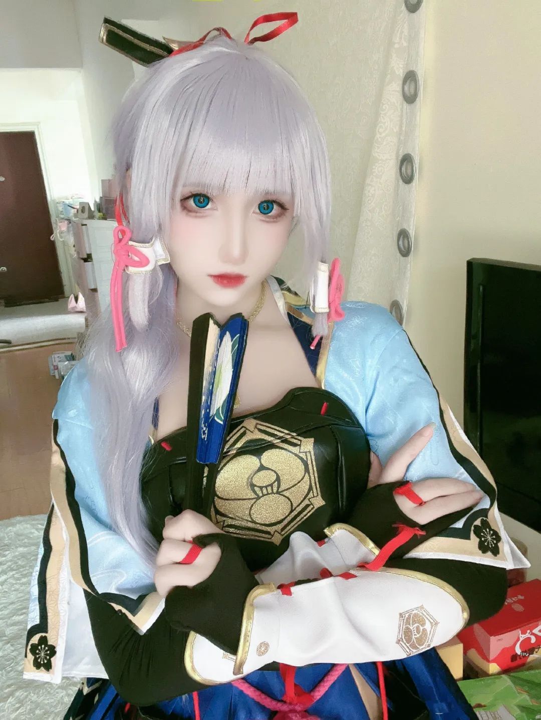 原神cos：白丝+制服，护士刻晴太美了！OL制服雷神太顶了！申鹤仙女装让人狂喜！