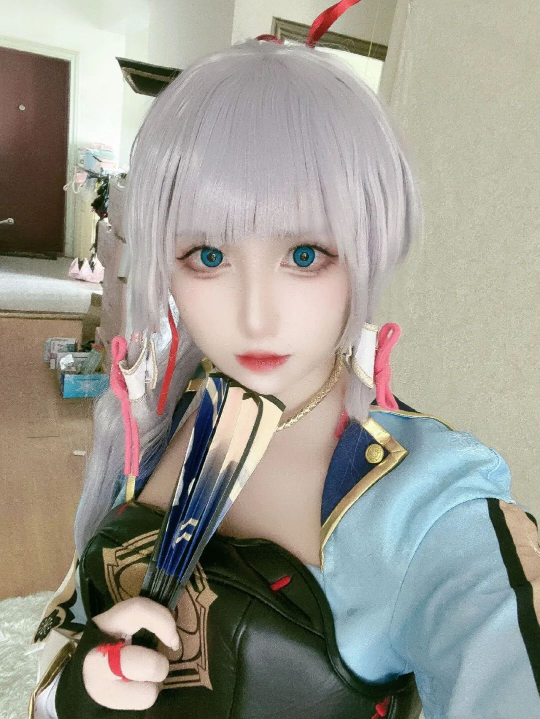 原神cos：白丝+制服，护士刻晴太美了！OL制服雷神太顶了！申鹤仙女装让人狂喜！