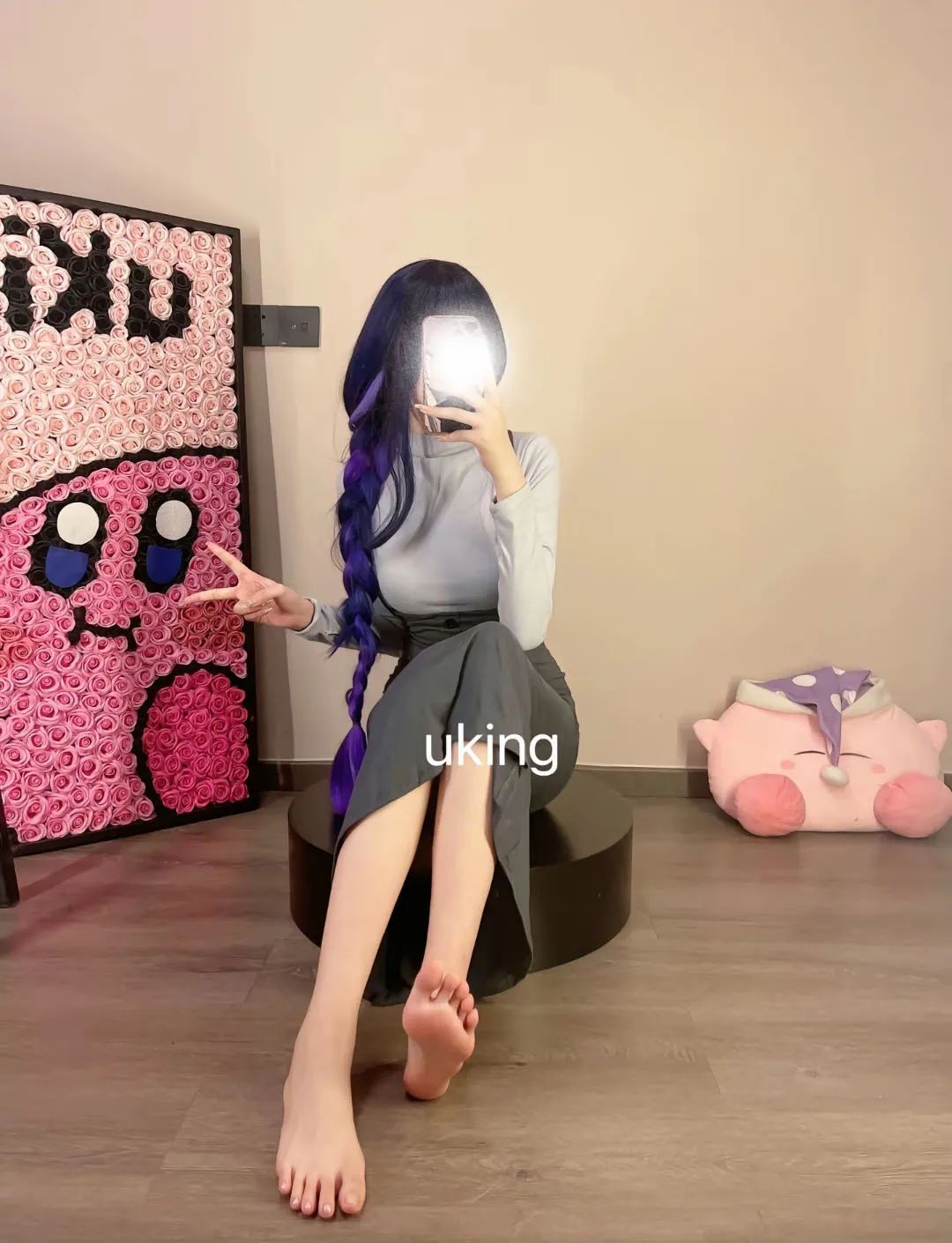 原神cos：睡衣雷神，泳装优菈太美了！白丝婚纱绫华！黑丝旗袍申鹤，单边白丝刻晴让人狂喜！