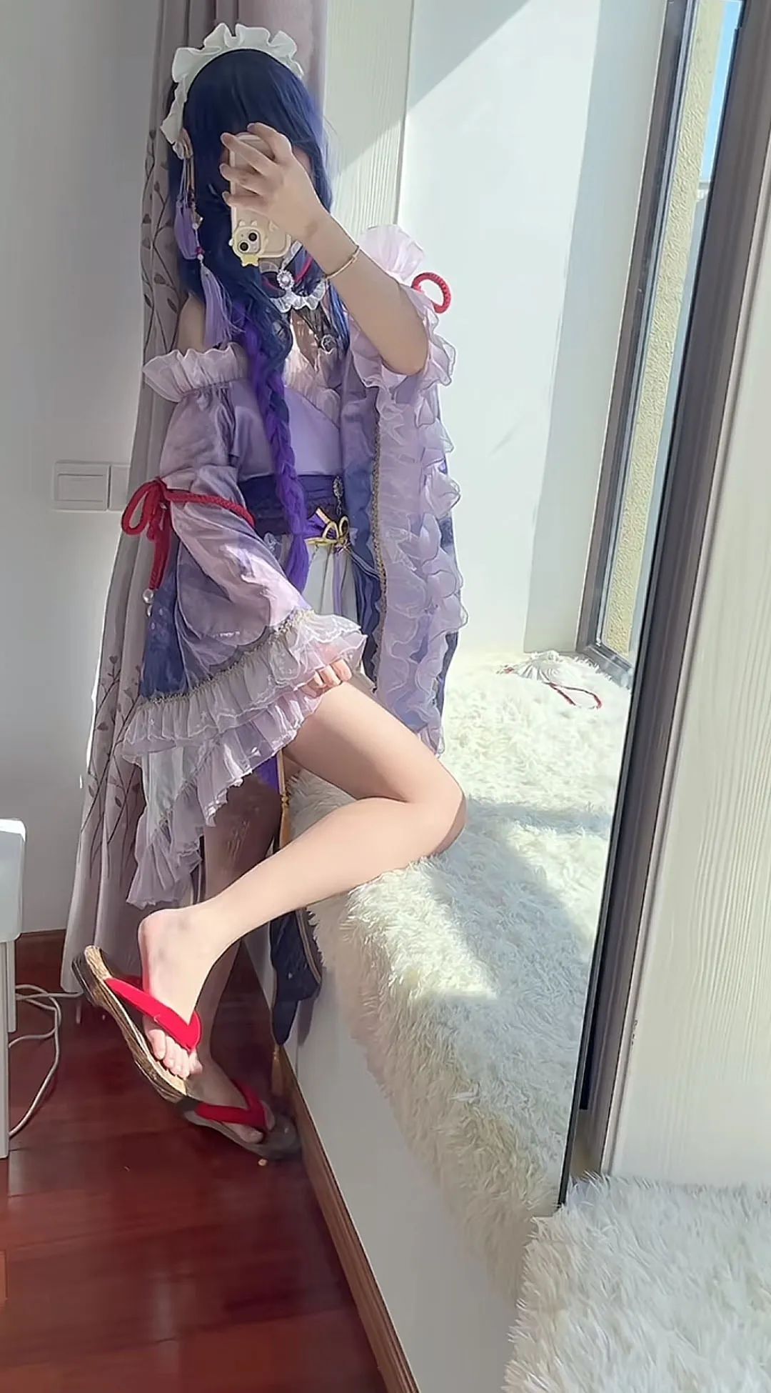 原神cos：白丝+和服，绫华太美了！兔女郎心海，女仆雷神让人狂喜！白丝连衣裙神子太顶了！