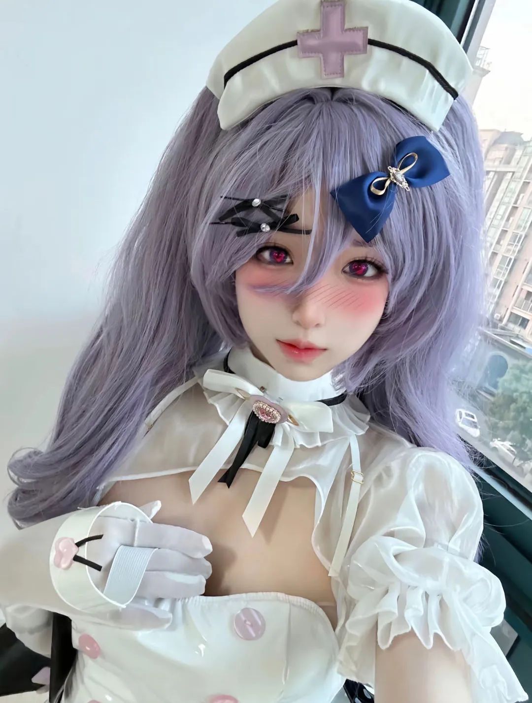 原神顶级cos：白丝小恶魔刻晴可爱爆了！女仆绫华乖巧可爱！裸足归终让人狂喜！
