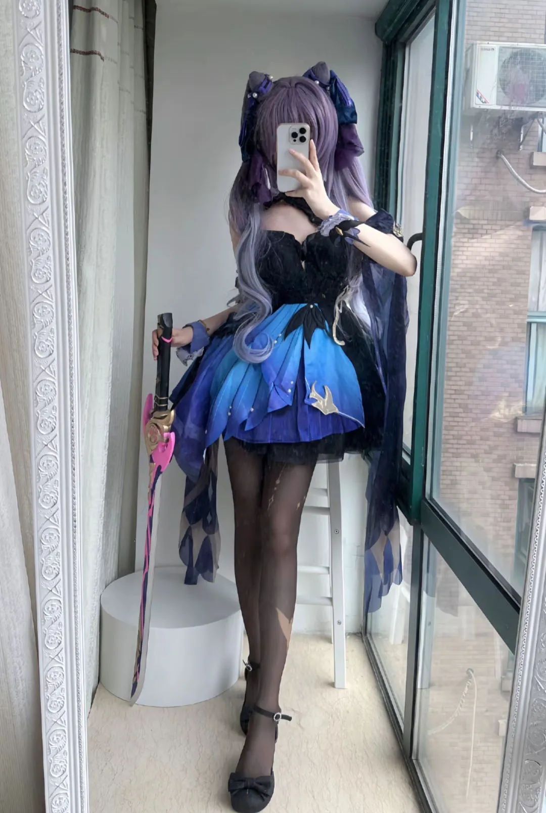 原神cos：白丝+婚纱，花嫁绫华美爆了！白丝女仆神子让人狂喜！包臀裙申鹤优雅高贵！