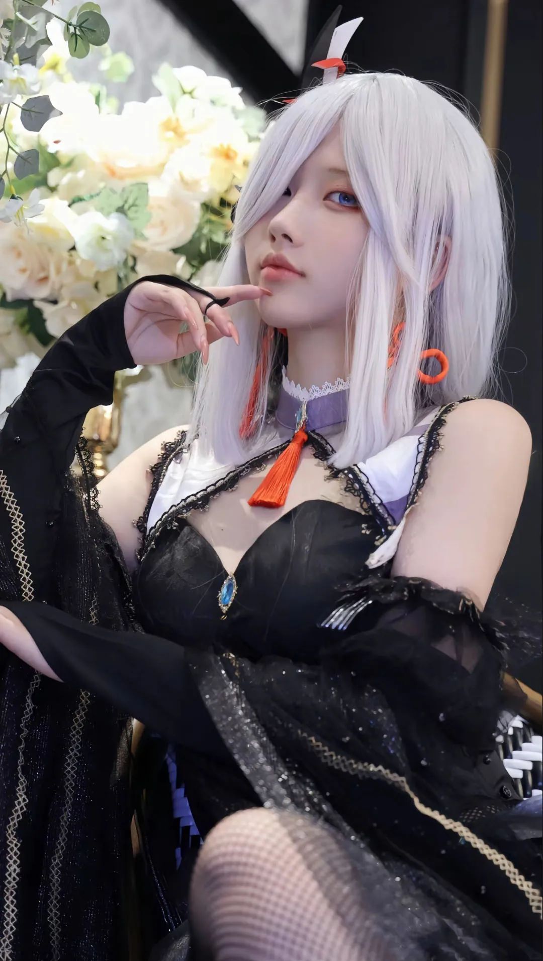 原神cos：校服宵宫太清纯了！黑丝旗袍申鹤御出新高度！女仆甘雨，刻晴笑容超甜！