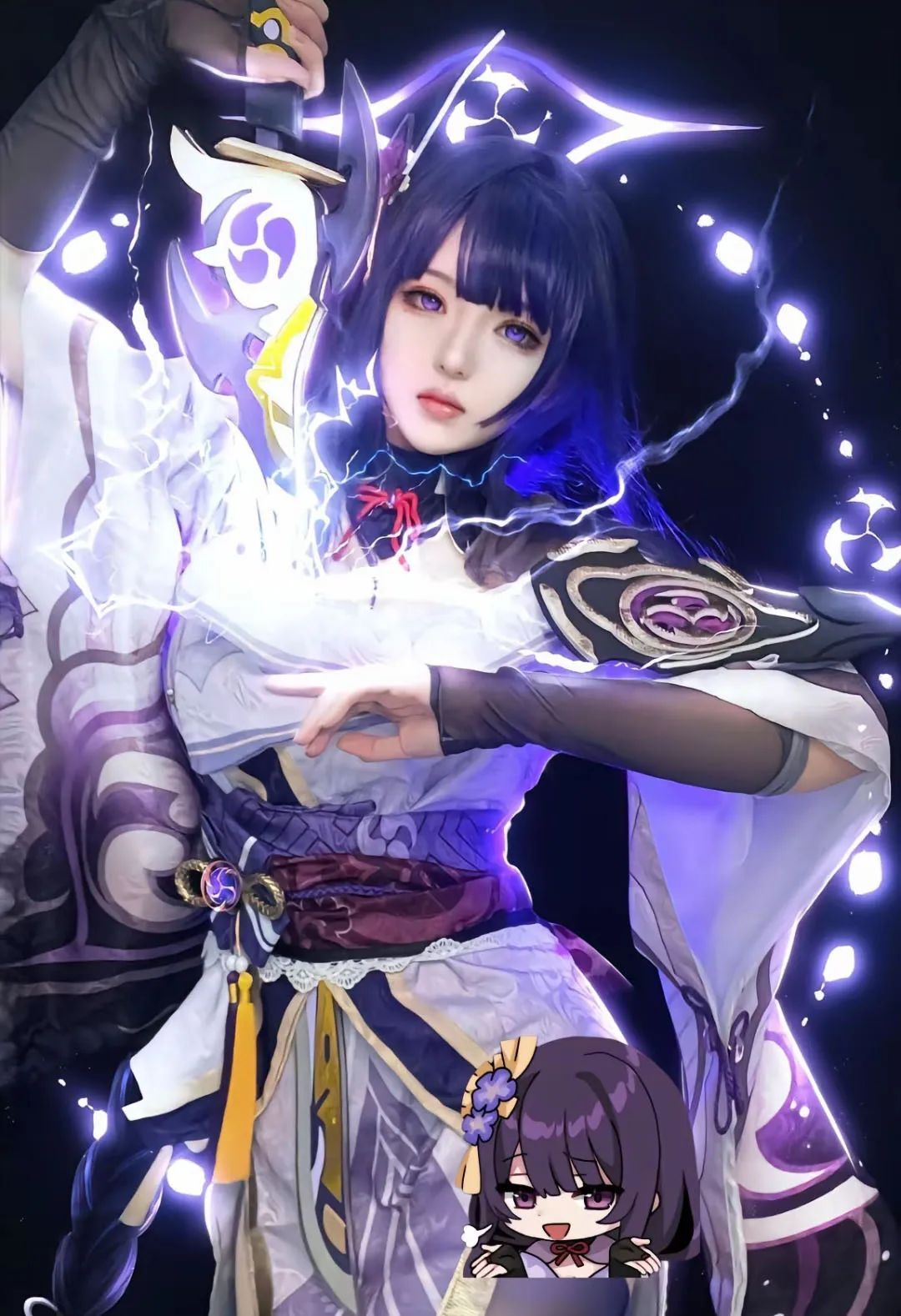 原神cos：白丝+护士服，刻晴超萌！女仆甘雨，神子黑纱裙美爆了！泳装申鹤，女仆雷神让人无法抵抗！